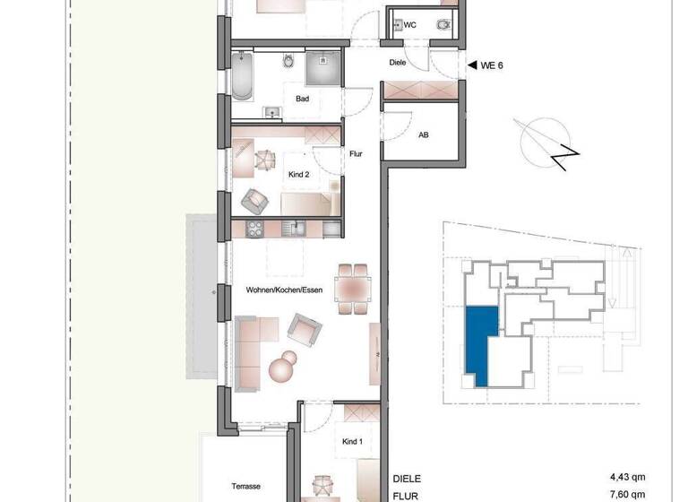 Wohnung zum Kauf 479.900 € 4 Zimmer 103,2 m²<br/>Wohnfläche 3.<br/>Geschoss Lorestraße 8 Dinkelsbühl Dinkelsbühl 91550