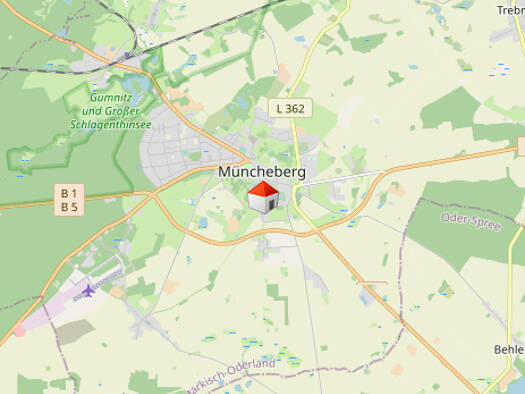 Grundstück zum Kauf 74.800 € 850 m² Grundstück Müncheberg Müncheberg 15374