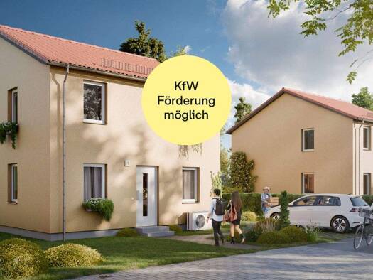 Einfamilienhaus zum Kauf - Neubau provisionsfrei 467.800 € 5 Zimmer 113,7 m² 500 m² Grundstück frei ab 01.12.2026 An den Krautwiesen 9 Machern 04827