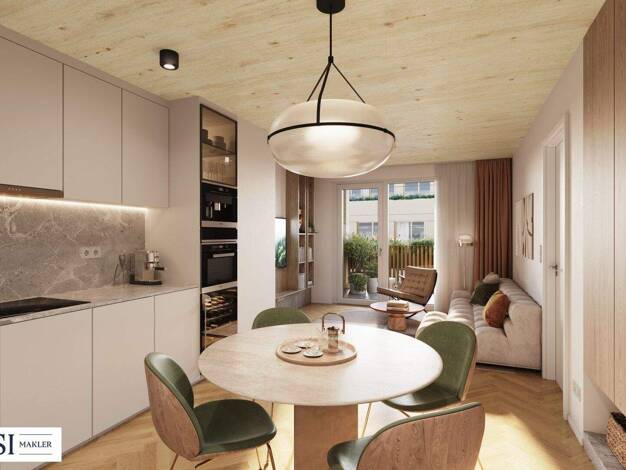 Wohnung zum Kauf - Erstbezug 537.000 € 2 Zimmer 51,2 m² 4. Geschoss Obere Donaustraße 23 Wien 1020