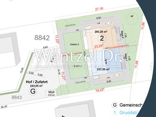 Grundstück zum Kauf 520.000 € 798 m² Grundstück Bramfeld Hamburg Bramfeld 22175