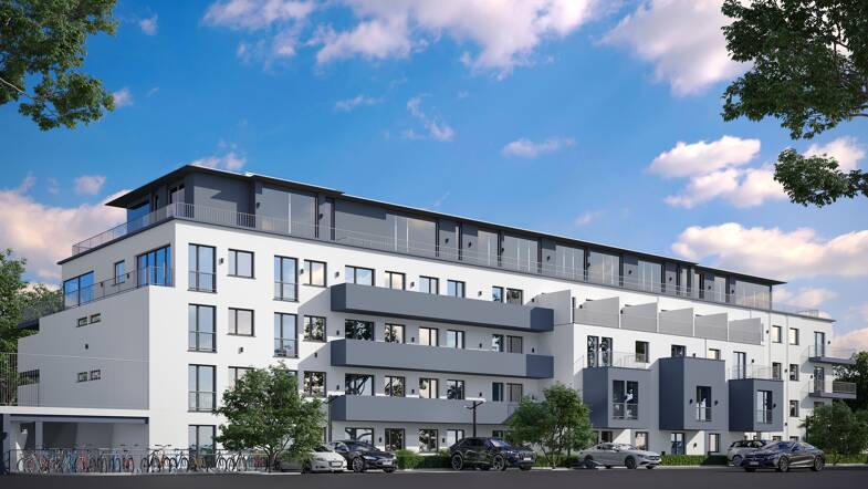 Wohnung zum Kauf - Neubau provisionsfrei 874.796 € 4 Zimmer 141,2 m² 3. Geschoss Flößaustraße 100 Südstadt Fürth 90763