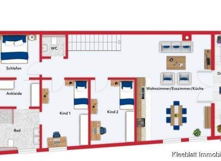 Wohnung zur Miete 990 € 4 Zimmer 117 m² 2. Geschoss frei ab sofort Herrngasse 13 Bad Windsheim 91438