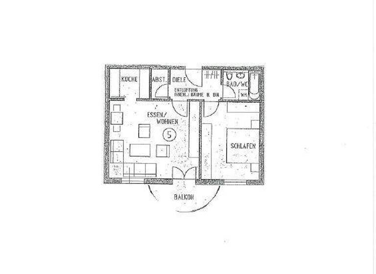 Wohnung zur Miete 340 € 2 Zimmer 57 m² 1. Geschoss frei ab sofort Vielau Reinsdorf 08141