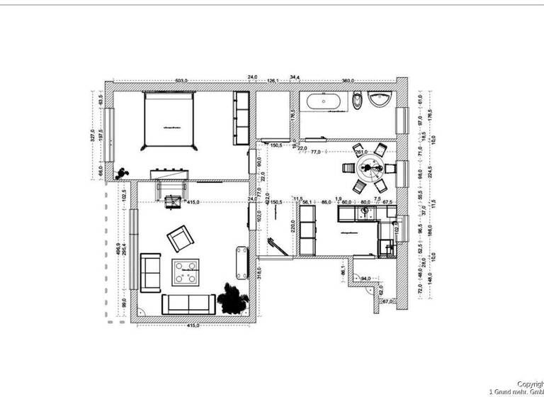 Wohnung zum Kauf 465.000 € 2,5 Zimmer 72 m² Schwabing-West München / Schwabing-West 80796