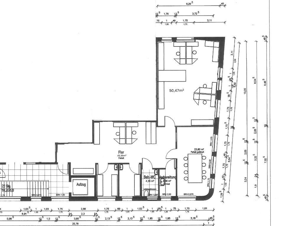 Bürofläche zur Miete 1.690 € 4 Zimmer 141 m²<br/>Bürofläche Dietrichsfeld Oldenburg 26127