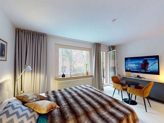 Studio zum Kauf 249.000 € 1 Zimmer 30 m² 1. Geschoss Barmbek-Süd Hamburg 22083