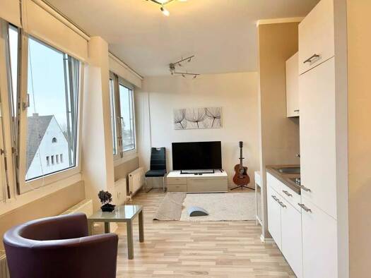 Studio zur Miete 610 € 1 Zimmer 34,9 m² Geschoss 4/6 frei ab 01.04.2026 Nürnberger Straße 125 Innenstadt Fürth 90762