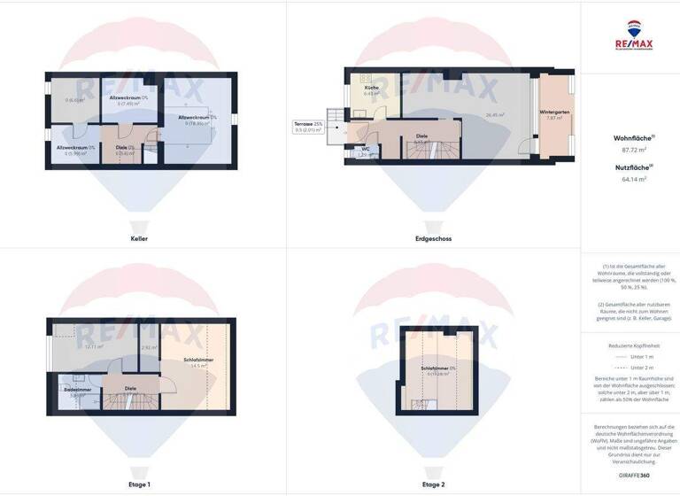 Reihenmittelhaus zum Kauf provisionsfrei 399.000 € 4 Zimmer 83,3 m² 205 m² Grundstück Bargteheide 22941