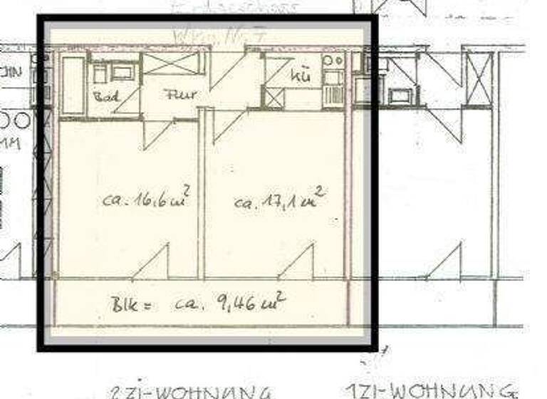 Wohnung zur Miete 1.220 € 2 Zimmer 48 m² EG frei ab sofort Ammerseestraße 8 Neuried 82061
