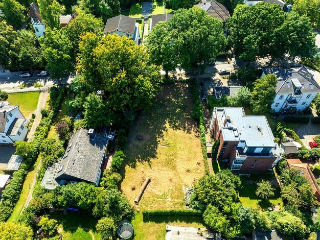 Grundstück zum Kauf provisionsfrei 995.000 € 1.097 m² Grundstück frei ab sofort Bergedorf Hamburg 21029