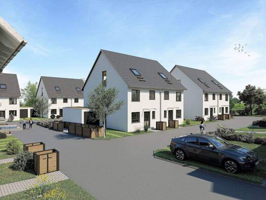 Doppelhaushälfte zum Kauf - Neubau provisionsfrei 485.000 € 4 Zimmer 125,4 m² 232,7 m² Grundstück frei ab sofort Neibsheim Bretten 75015