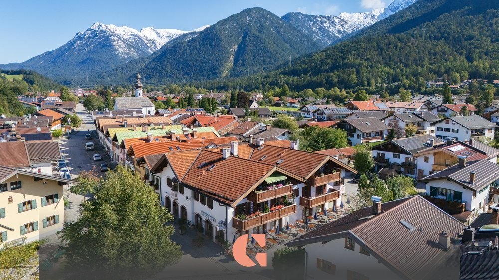 Wohn- und Geschäftshaus zum Kauf als Kapitalanlage geeignet 884,3 m²<br/>Fläche 1.150 m²<br/>Grundstück Mittenwald Mittenwald 82481