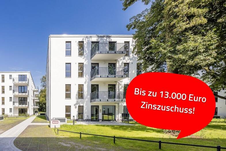 Wohnung zum Kauf - Neubau provisionsfrei 514.000 € 4 Zimmer 104,3 m² 2. Geschoss Zeesen Königs Wusterhausen 15711