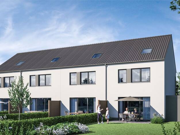 Reihenmittelhaus zur Miete - Erstbezug 1.960 € 5 Zimmer 126 m² 186 m² Grundstück frei ab sofort Wesseling Wesseling 50389