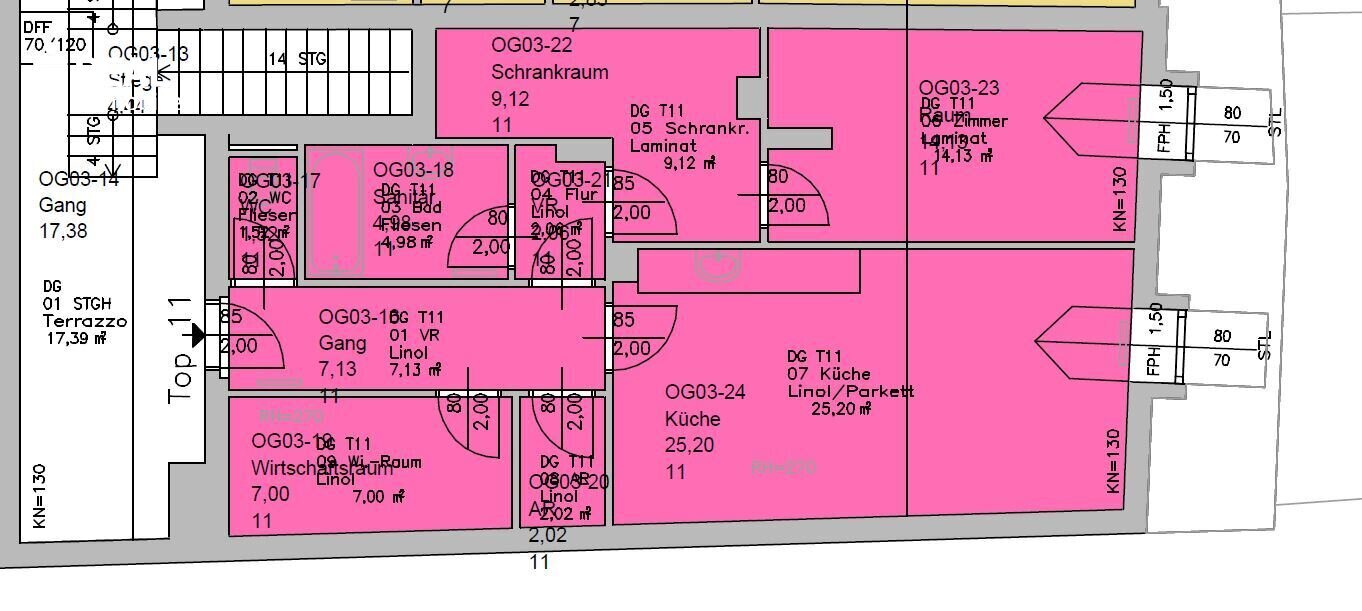 Wohnung zur Miete 478 € 2 Zimmer Bruck an der Mur 8600