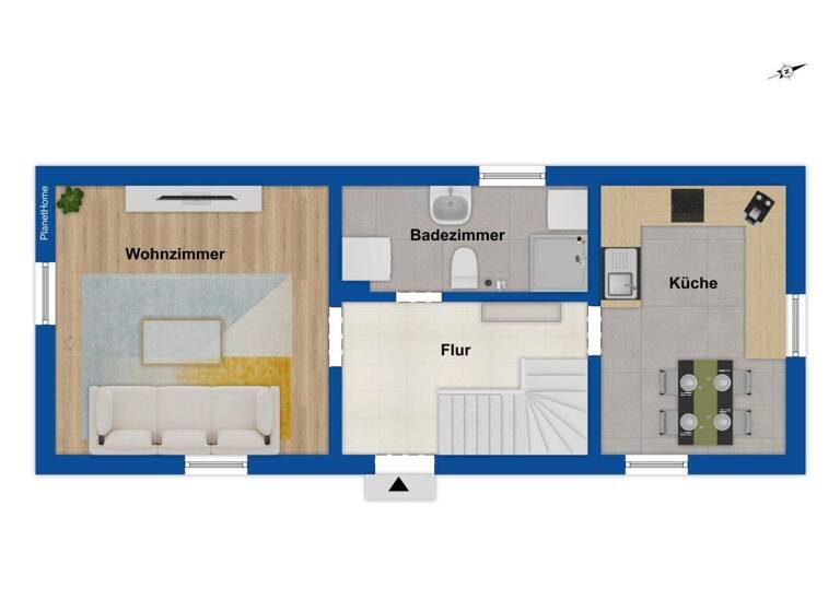 Einfamilienhaus zum Kauf provisionsfrei 99.500 € 5 Zimmer 105 m² 378 m² Grundstück Mücheln 06249