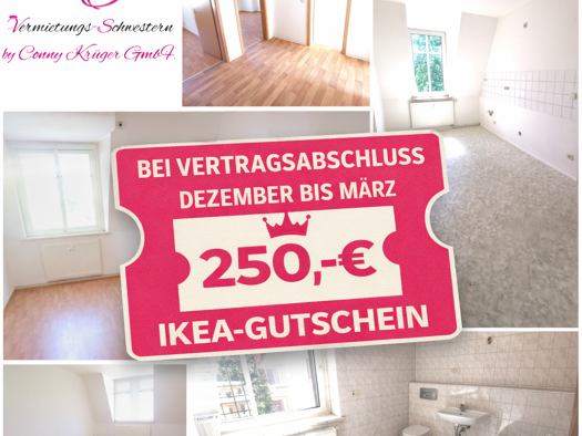 Wohnung zur Miete 290 € 2 Zimmer 58,1 m² 3. Geschoss frei ab sofort Margaretenstraße 33 Hilbersdorf Chemnitz 09131