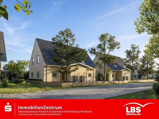 Doppelhaushälfte zur Miete - Erstbezug 1.489 € 4 Zimmer 103 m² 136,6 m² Grundstück frei ab sofort Gersdorf Biendorf 18230