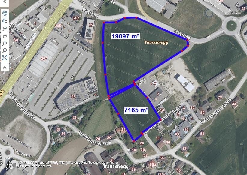 Grundstück zum Kauf 19.097 m²<br/>Grundstück Bernardin Wels 4600