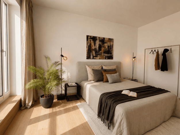 Penthouse zum Kauf - Neubau provisionsfrei 375.000 € 2 Zimmer 49,7 m² 4. Geschoss Bürgerstraße 53 Britz Berlin 12347