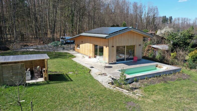 Einfamilienhaus zum Kauf 889.000 € 4 Zimmer 80 m² 1.703 m² Grundstück frei ab 01.07.2025 Siedlung Hardt Wielenbach 82407