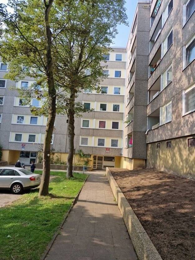 Wohnung zur Miete nur mit Wohnberechtigungsschein 370 € 3,5 Zimmer 77,4 m² 1. Geschoss frei ab 04.06.2025 Adelhartweg 12 Nette Dortmund 44359