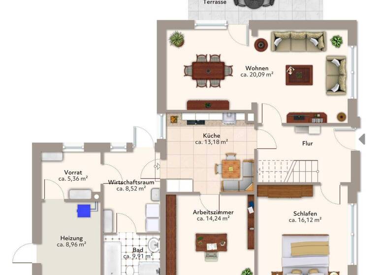 Mehrfamilienhaus zum Kauf 545.000 € 6,5 Zimmer 162 m² 1.700 m² Grundstück Sprötze Buchholz 21244