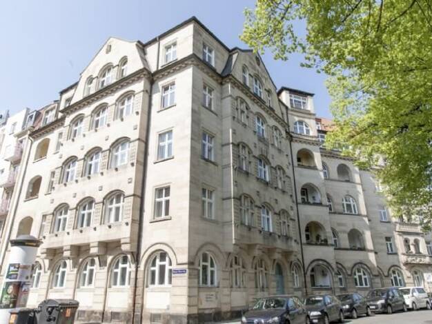 Wohnung zur Miete 890 € 2,5 Zimmer 58,6 m² frei ab 01.10.2025 Thomas-Müntzer-Platz 2 Johannstadt-Nord Dresden 01307