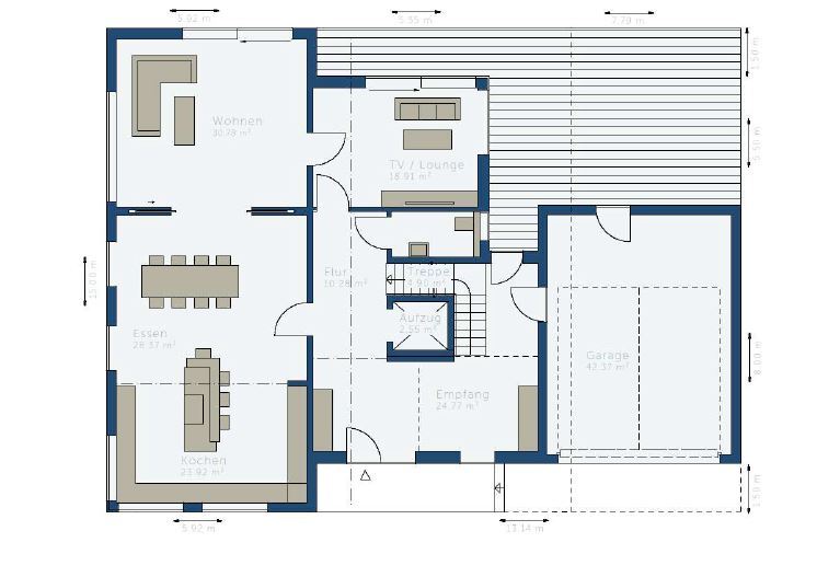 Haus zum Kauf provisionsfrei 1.998.000 € 8 Zimmer 240 m²<br/>Wohnfläche 800 m²<br/>Grundstück Kernstadt - Nordost Bruchsal 76646