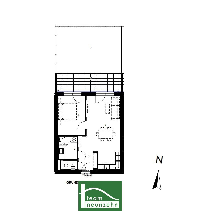 Wohnung zur Miete 595 € 2 Zimmer 50,4 m²<br/>Wohnfläche EG<br/>Geschoss Niesenbergergasse 14-16 Gries Graz 8020