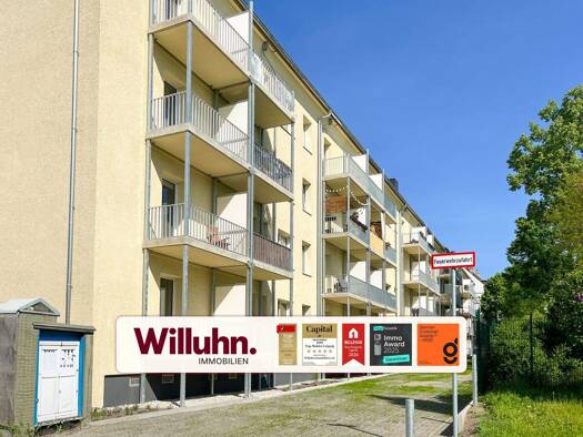 Wohnung zur Miete 460 € 2 Zimmer 45,4 m² EG Delitzscher Straße 142 Eutritzsch Leipzig 04129