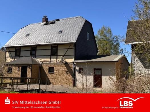 Einfamilienhaus zum Kauf 65.000 € 5 Zimmer 100 m² 2.470 m² Grundstück Langenstriegis Frankenberg 09669