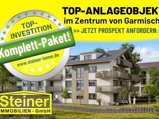 Mehrfamilienhaus zum Kauf - Neubau provisionsfrei als Kapitalanlage geeignet 13.039.000 € 44 Zimmer 1.077,1 m² 1.802 m² Grundstück Garmisch Garmisch-Partenkirchen 82467
