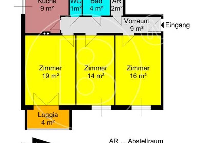 Wohnung zum Kauf 249.000 € 3 Zimmer 73 m² Teufelhof St. Pölten 3100