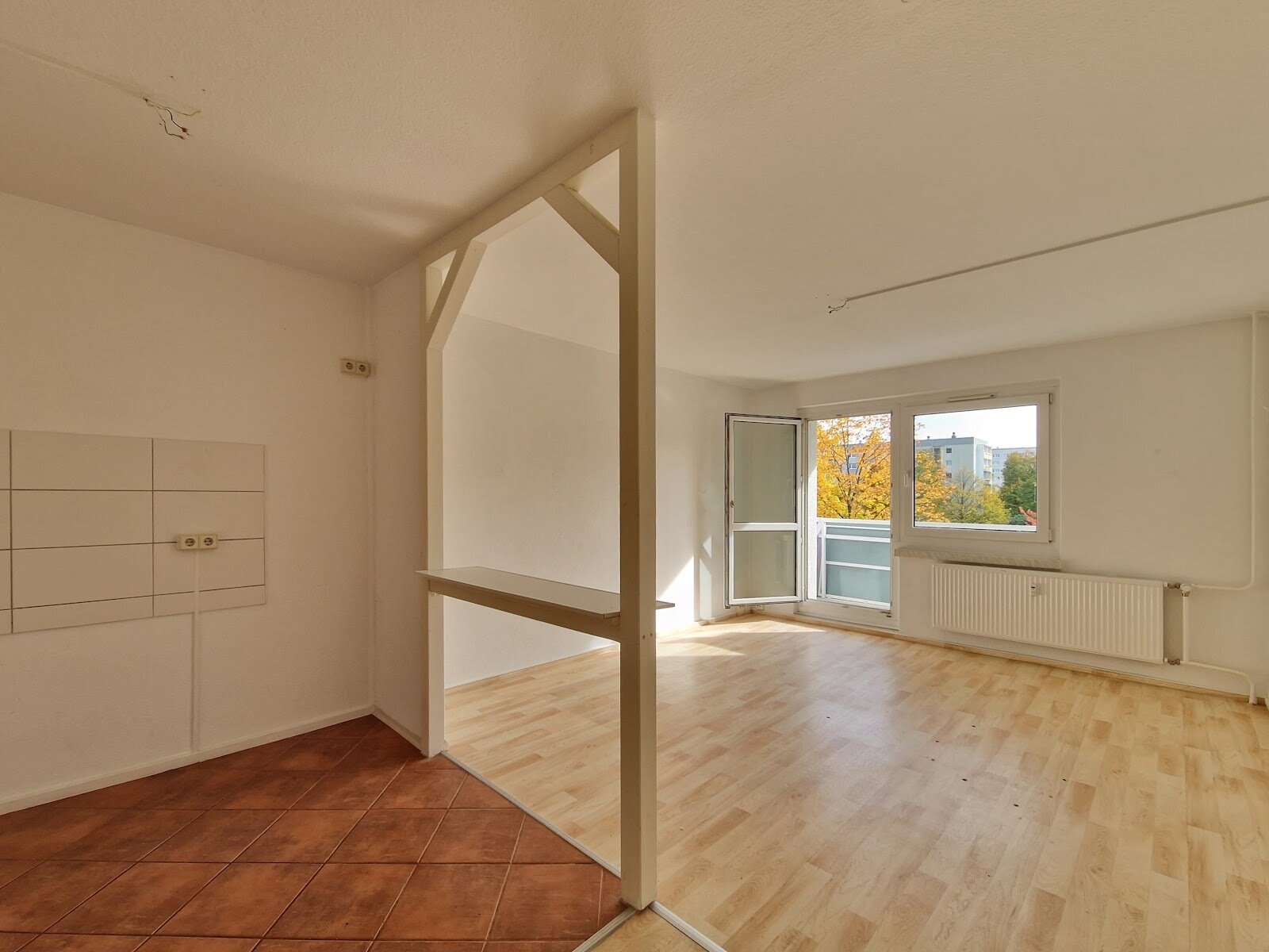 Wohnung zur Miete 254 € 3 Zimmer 56,3 m²<br/>Wohnfläche 4.<br/>Geschoss Straße Usti nad Labem 159 Kappel 823 Chemnitz 09119