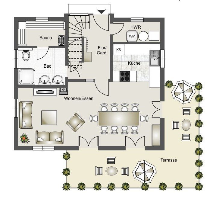 Einfamilienhaus zum Kauf 649.000 € 5 Zimmer 124 m²<br/>Wohnfläche 1.034 m²<br/>Grundstück Glowe Glowe 18551