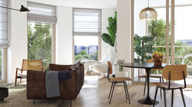 Wohnung zur Miete 1.761 € 4 Zimmer 98,4 m² 4. Geschoss frei ab sofort Haardtring 23-27 Am Südbahnhof Darmstadt 64295