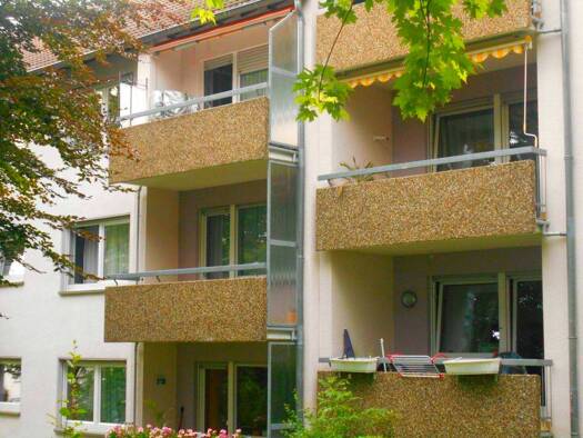 Wohnung zur Miete 980 € 2 Zimmer 55,5 m² Geschoss 2/2 frei ab sofort Am Hohlacker 24 Berkersheim Frankfurt am Main 60435