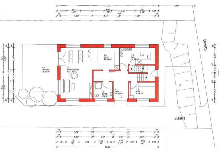 Einfamilienhaus zum Kauf 749.000 € 7 Zimmer 170,3 m² 643 m² Grundstück Moorhausen Lilienthal 28865