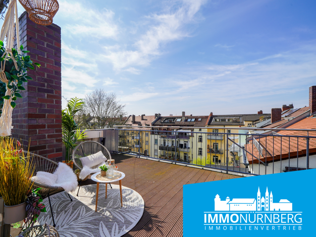 Maisonette zum Kauf 795.000 € 5 Zimmer 170,2 m² 4. Geschoss frei ab sofort Kobergerstraße 39 Gärten h d Veste Nürnberg 90408