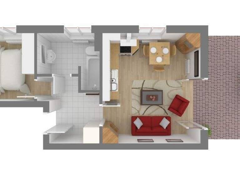 Wohnung zum Kauf 239.500 € 2 Zimmer 41,1 m² EG Zingst 18374