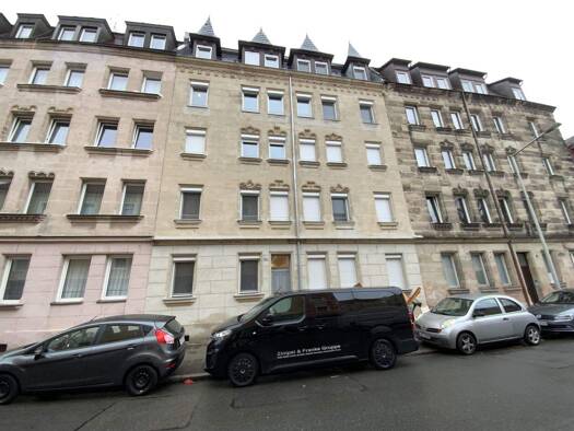 Mehrfamilienhaus zum Kauf 2.400.000 € 19 Zimmer 530 m² 200 m² Grundstück Gostenhof Nürnberg 90429