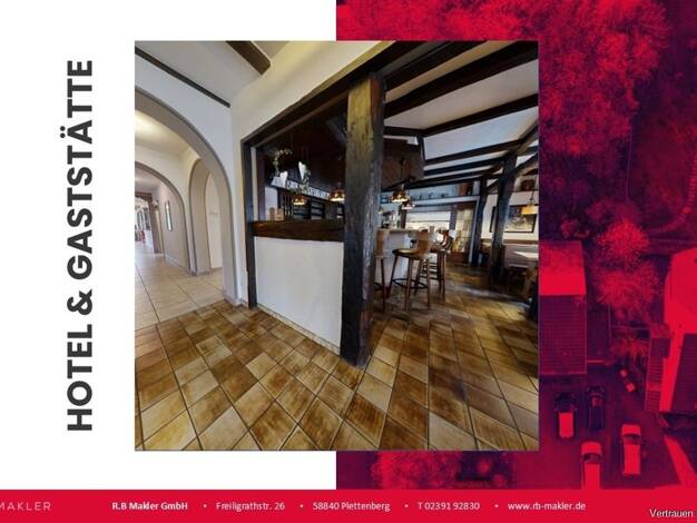 Hotel zum Kauf 1.450.000 € 20 Zimmer 448 m² Gastrofläche Mecklinghausen Attendorn 57439