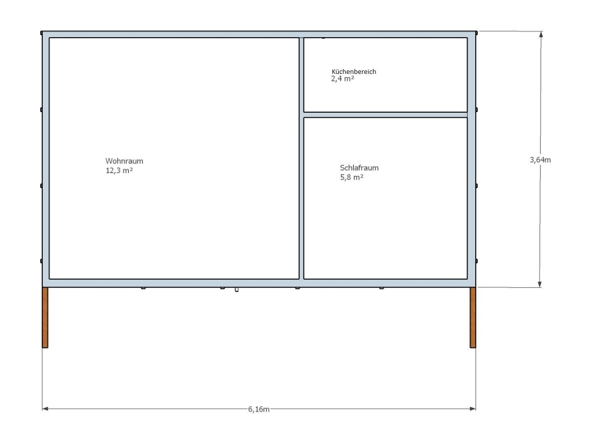 Bungalow zum Kauf 25.000 € 843 m²<br/>Grundstück Wahlbezirk 121 Suhl 98529