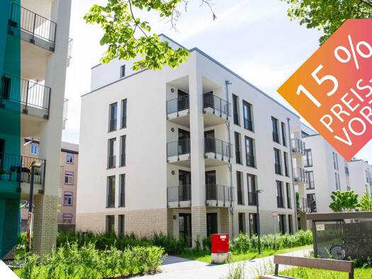 Terrassenwohnung zum Kauf - Erstbezug provisionsfrei 349.500 € 2 Zimmer 69 m² frei ab sofort Weinheim 69469