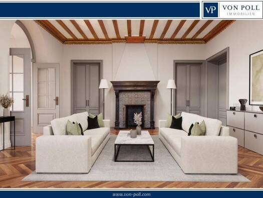 Wohnung zum Kauf 2.180.000 € 7 Zimmer 218 m² EG Westend-Süd Frankfurt am Main 60325