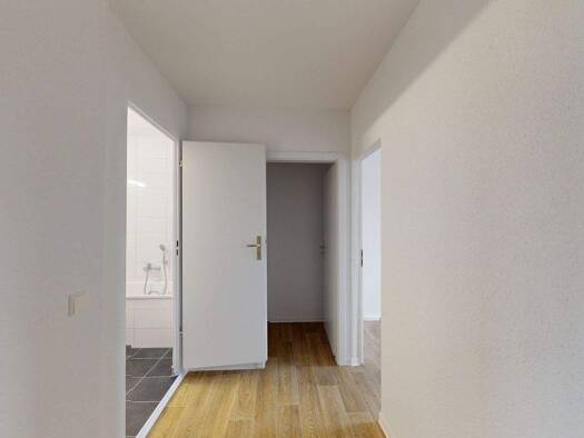 Wohnung zur Miete 443 € 3 Zimmer 70,4 m² 2. Geschoss Hagebuttenplatz 4 Heide Nord Halle 06120