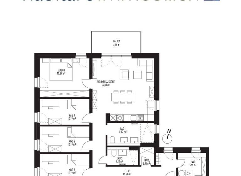 Wohnung zur Miete 1.699 € 5 Zimmer 116,6 m² 2. Geschoss Schütte-Lanz-Straße 15 Zeesen Königs Wusterhausen 15711