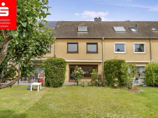 Reihenmittelhaus zum Kauf 269.000 € 4 Zimmer 118 m² 242 m² Grundstück Oyten Oyten 28876